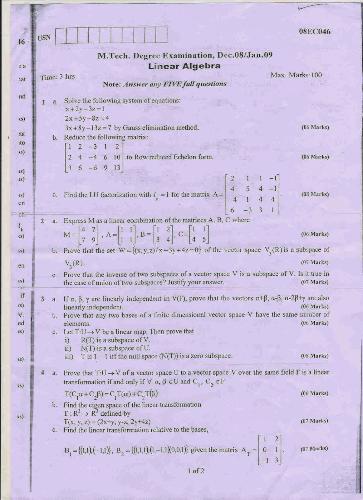 Vtu phd coursework exam 2013